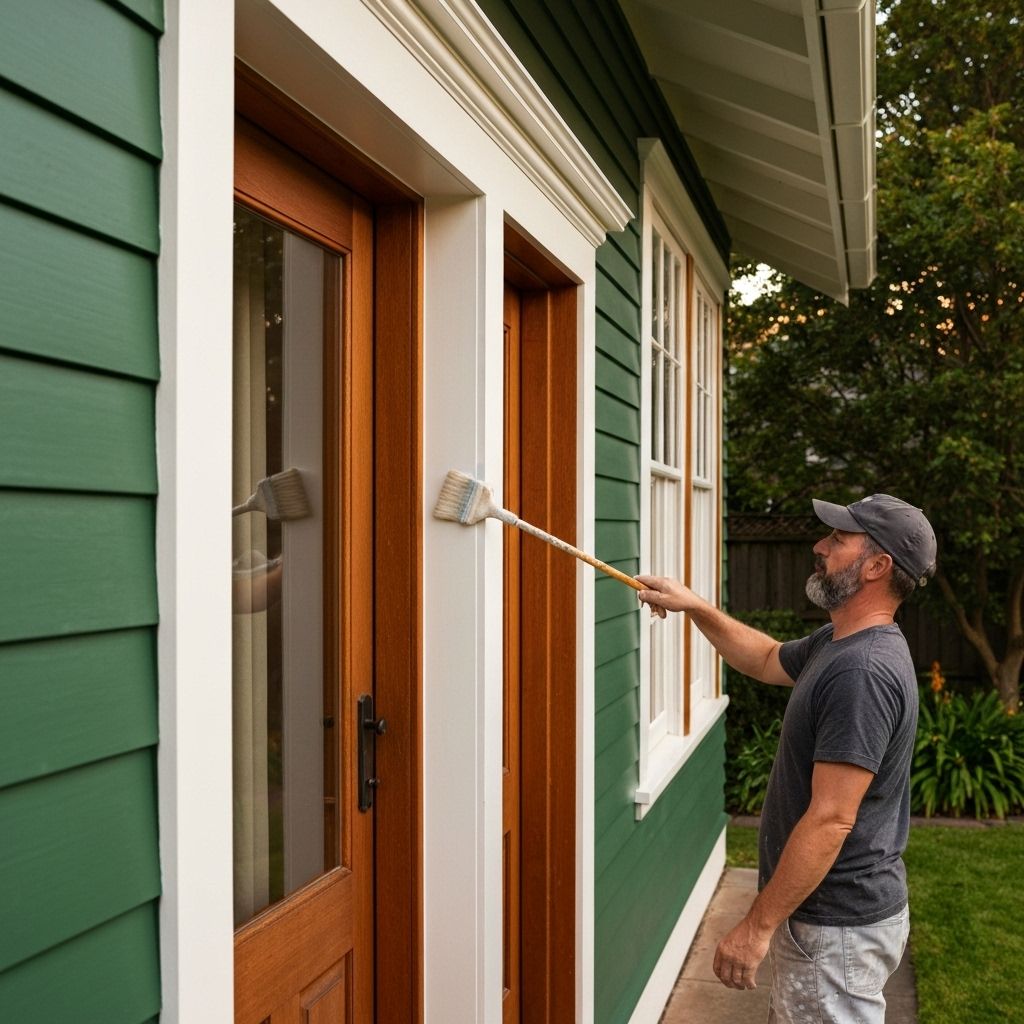 Exterior painting project